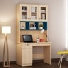 Swotty Study Table With Storage Blue And Beige Teak