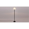 Jay Black Cotton Shade Floor Lamp