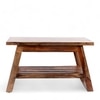 Alison Sheesham Wood Coffee Table In Teak Finish