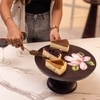Ireka Homes Sakura Acacia Wood Cake Stand