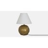 Mia Gold Table Lamp With Gold Aluminium Base