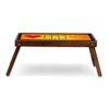 Tik Tak Solid Wood Bookshelf and Serving Tray In Multicolour