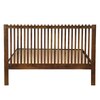 Tranquilwood Queen Size Bed Without Storage in Provencial Teak Finish