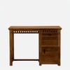 Zvya Solid Wood Study Table in Provincial Teak Finish