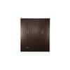 Housen Engineered Wood 4 Door Wardrobe in Walnut Finish