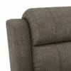 Griffin Fabric Three Seater Recliner in Carbon Grey Colour