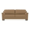 Farina 3 Seater Premium Italian Leather Sofa In Ecru