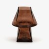 Lueur Smokey Amber Mini Handcrafted Table Lamp