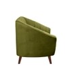 Nilo Velvet 2 Seater Sofa Mint Green  in Colour
