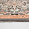 Multicolor Traditional Machine Made Polyester 6 X 9 Feet Carpet