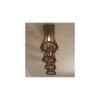 Funnel Brown Solid Wood Ceiling Light