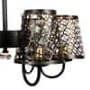 Devansh Solid Wood Electric Wall Light in Multi Colour with Multi Shade Count of 1 Light