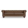 Winchester Sofa Set (Colour : Mocha Brown , Seater : 3+1+1)