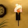 Devansh Metal Electric Wall Light in Black Colour with Multi Shade Count of 1 Light