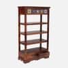 Rangrez Sheesham Wood Bookshelf in Honey Oak Finish