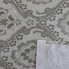 Usha White & Coffee Floral 400 TC Cotton Flat Queen Size Bedsheet with 2 Pillow Covers – Threads