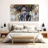 The Castle Decor Women Abstract Wall Painting Wooden Framed Digital Painting 27x48 Inch (Style 4)