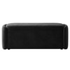 Risibol   Velvet 2 Seater Ottoman Bench with Storage  in Dark Grey Color