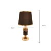 ELARE Modern Crystal Lighting Bedroom Bedside Luxury Fashion Table Lamp