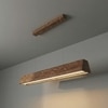 Sirius 36 Brown Solid Wood Cluster Hanging Light