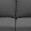 Edo 3 Seater Uphostered Sofa in Grey Colour