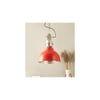 Ceramic Red Industrial Pendant Light