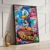 The Castle Decor Luxury Duck Character Wall Art Framed Painting 20x30 Inch