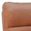 Marlowe Single Seater Motorised Recliner in Tan Leatherette Colour