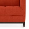 Florence Premium 2 Seater Fabric Sofa in Lava Colour