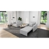 Alysha 1 Seater Fold Out Sofa cum Bed  in Light Grey Colour