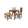 nola solid wood  4 seater Dining table in  Provincial Teak