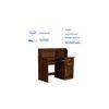 Shamon Study Table in Columbia Walnut Finish