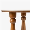 Aayam Solid Wood Dining Table in Brown Colour