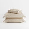 Stoa Paris 300TC UltrSatin Super King Bedsheet Set Satin Super Ivory Ivory