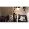 Pascal Beige Jute Floor Lamp with Beige Jute Base