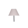 Rosie Grey Cotton shade with Iron floor lamp