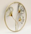 Life Abstract Metal Wall Decor in Multicolor Set of 1