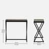 Nugent Sheesham Wood Nest of Tables in Natural Finish by Bohemiana