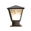 Eliante Chrome Iron Gate Light With B22 Holder In Chrome Colour