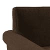 Oxford 2 Seater Fabric Sofa in Dark Earth Colour