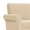 Oxford 3 Seater Fabric Sofa in Birch Beige Colour