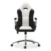 Mika Leatherette Study Chair in White Colour