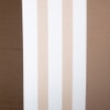 Multicolor stripes 400 Tc  Cotton Flat  Super King Size Bedsheet With 2 Pillow Cover