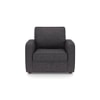 Apollo Compact Sofa Set (Colour : Steel Grey, Cushion : Hard, Back Type : Regular, Seater : 3+1+1)