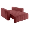 Beliss  Pull Out Sofa cum Bed  in Peach Colour