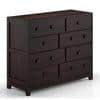 Magellan 8 Solid Wood Chest of 8 Drawers in Mahogany Finish