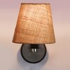 Devansh Metal Electric Wall Light in Beige Colour with Beige Shade Count of 1 Light