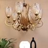 Eliante Chandelier, 6-Light Mild Steel Hanging Ceiling Fixture, Modern Lighting For Living Room Or Dining Room