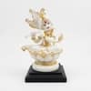 Devotional Celestial Melody Krishna Statue in White Colour