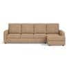 Apollo Compact Sofa (Colour : Sandshell Beige, Cushion : Hard, Back Type : High Back, Seating Capacity : Right Aligned 3 Seater + Right Aligned Chaise)
